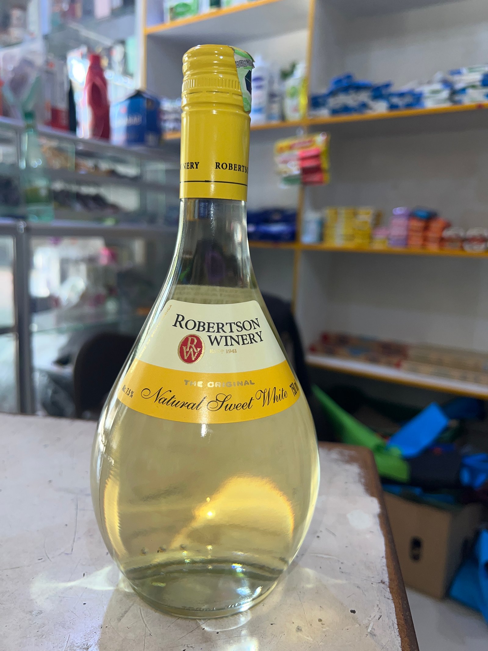 Wine Robertson winery natural sweet white 750 ml